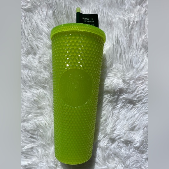 Starbucks Other - Limited Edition Lemongrass Glow in the Dark Studded Starbucks Cup Venti 24oz